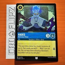 Disney Lorcana Ursula's Return Hades Meticulous Plotter 145/204 Non Holo