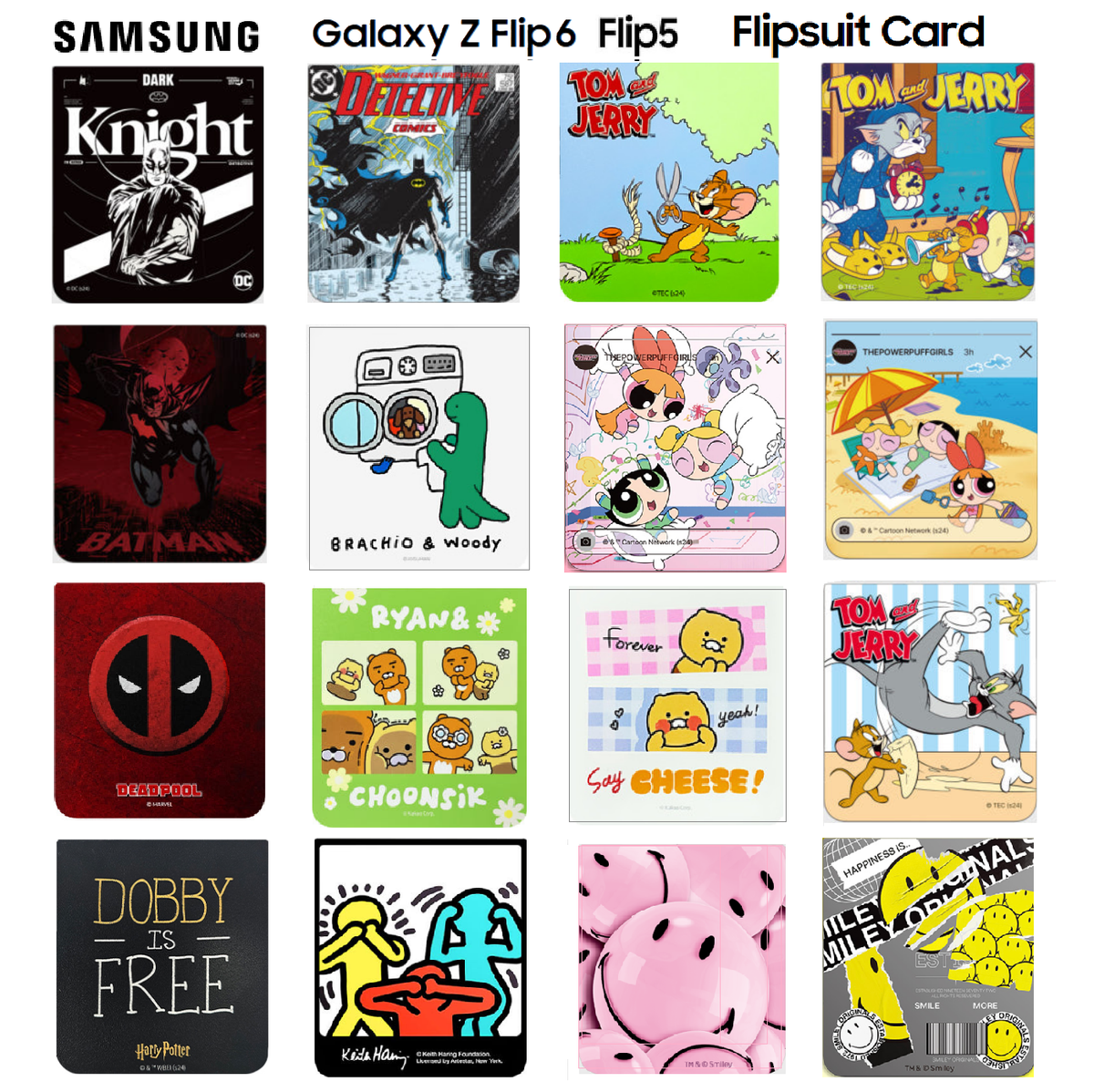 K-POP・アジア Flipsuit Card Galaxy z Flip5 Samsung Galaxy Z Flip Suit CARD for Z Flip 6 5 Phones interactive