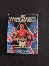 WWF WRESTLEMANIA COMMODORE 64 C64 CASSETTE MULTI USATO COMPLETO