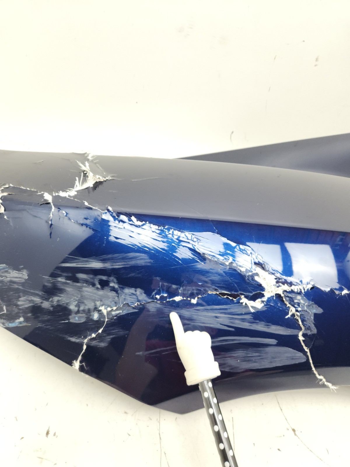 2012-2014 MCLAREN MP4-12C REAR RIGHT SIDE QUARTER PANEL BLUE OEM 11A0390CP