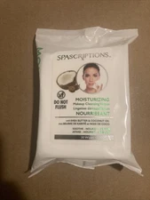 Spascriptions Makeup Cleansing Wipes 3-Pack 3 Styles to Choose 90 Total Count
