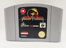 ebay® Auktion 137419080542 | Mortal Kombat 4 | N64 Nintendo 64 Spiel | Nur Cartridge Sehr guter Zustand | Getestet Pal Thumbnail of ebay® auction 137419080542 | Mortal Kombat 4 | N64 Nintendo 64 Spiel | Nur Cartridge Sehr guter Zustand | Getestet Pal