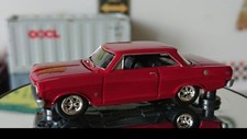 GreenLight CHEVY Nova 1/64 Red Coupe