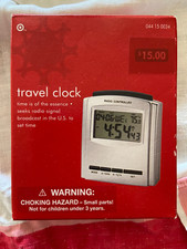 Travel Clock Sealed Package Target 2005 Unopened Box