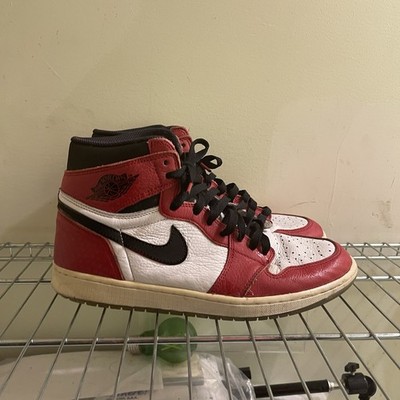 Size 10.5 Air Jordan 1 Retro High OG Spider-Man Origin Story Sneakers Authentic