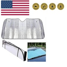 Car Windshield Sunshade Foldable Reflective Sun Visor Download Images Produc...