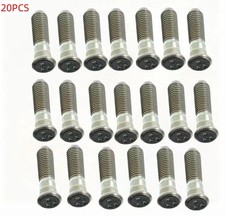 20pcs Wheel Stud Hub Bolt Nut For 2006-2024 Hyundai Kia Check Compatibility