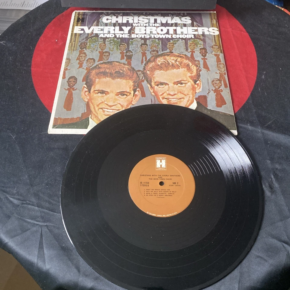 🎅🏼 Everly Brothers- Christmas Everly Brothers&BoysTownChoir (1969, Vinyl LP) - Image 4 of 4