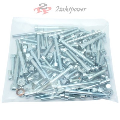 Motor Schrauben Satz Set Innensechskant für Yamaha DT TDR TZR ZZ ZX XTC LC2 125