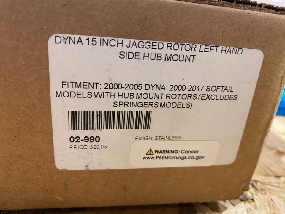 ARLEN NESS Rotor de Freio Jagged 15" Softail Dyna Fatboy Heritage Rocker Crossbones - Imagem 4 de 4