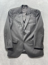 Hugo Boss Suit Jacket Mens 40S Black The Jam75 Sharp3 Extra Slim 2 Button Turkey