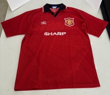 Manchester United 1994-1996 Football Vintage Size L Umbro shirt jersey camiseta