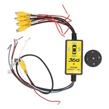 4Way Car Video Switcher With Remote Control For Cars Trucks RVs Automotive