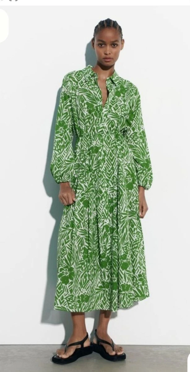 Zara Green Dresses for Women for sale - eBay
