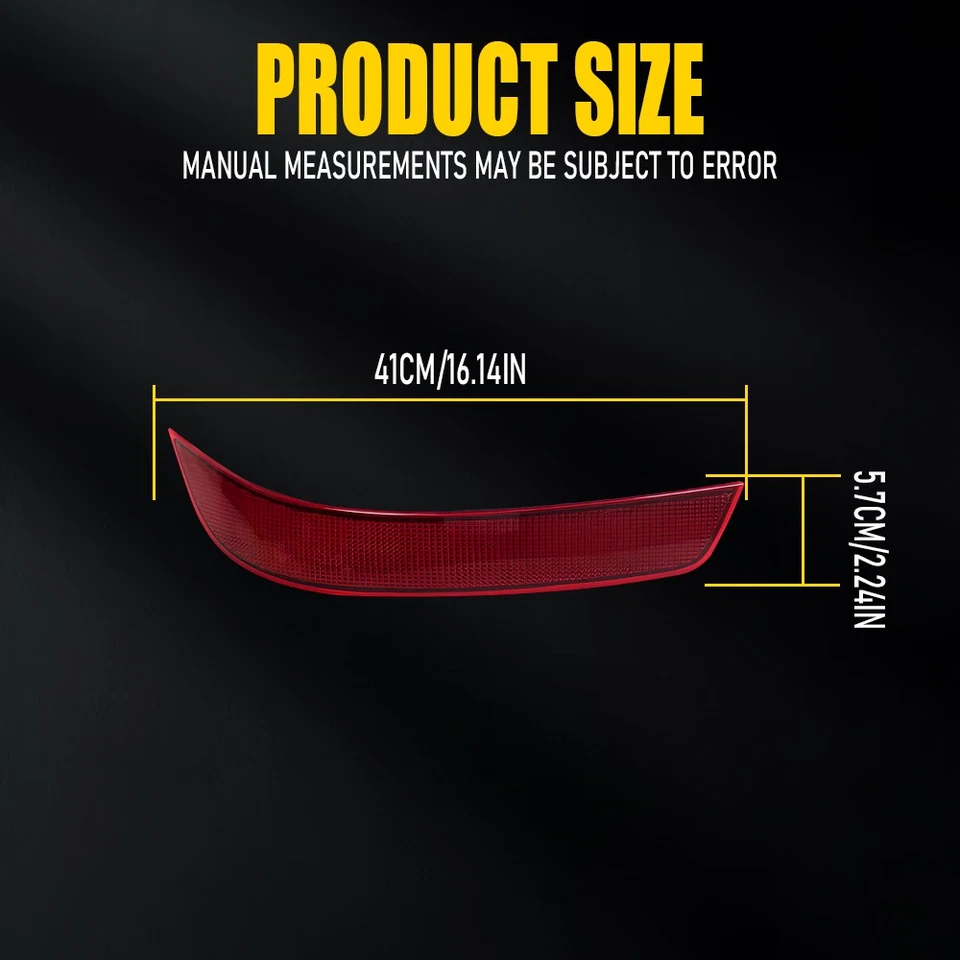 Rear Right Left Bumper Reflector Tail Lamp For 2010-12 Mercedes Benz GL500 GL550 - Image 4 of 4