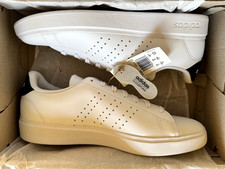 Adidas Advantage 2.0 M10.5/W12 White Sneaker