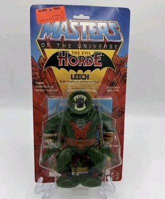 Vintage MOTU Leech 1984 MOC Toys R Us Price Tag Masters of the Universe Sealed