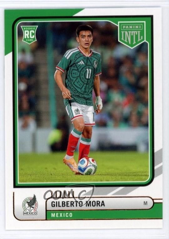 2026 Panini International Mexico Gilberto Mora #11 0y9b
