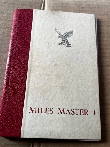 Miles Master original WW2 Manufacturer's Pilot Flight Manual