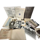 MIXED LOT~WW11 WW2 VARIOUS MILITARY PHOTOS~SOLDIERS,DOCUMENTS-LETTERS,MAP,POLICE