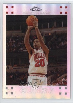 2007-08 Topps Chrome Refractor /1499 JamesOn Curry #141 1v1