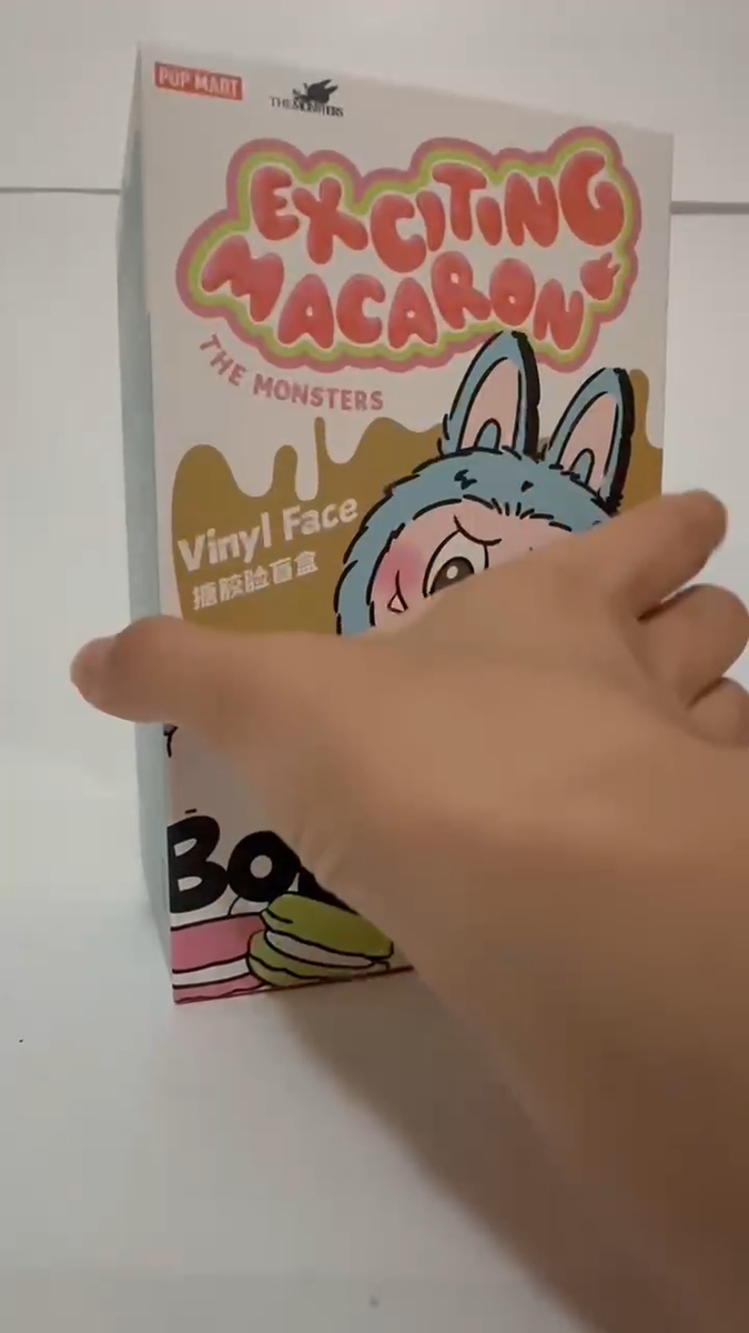 AUTHENTIC POP MART Labubu the Monster EXCITING MACARON (Blind Box