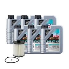 6L Liqui Moly Special Tec V 0W-20 WixXP Engine Oil Change Kit for V90 XC70 XC90