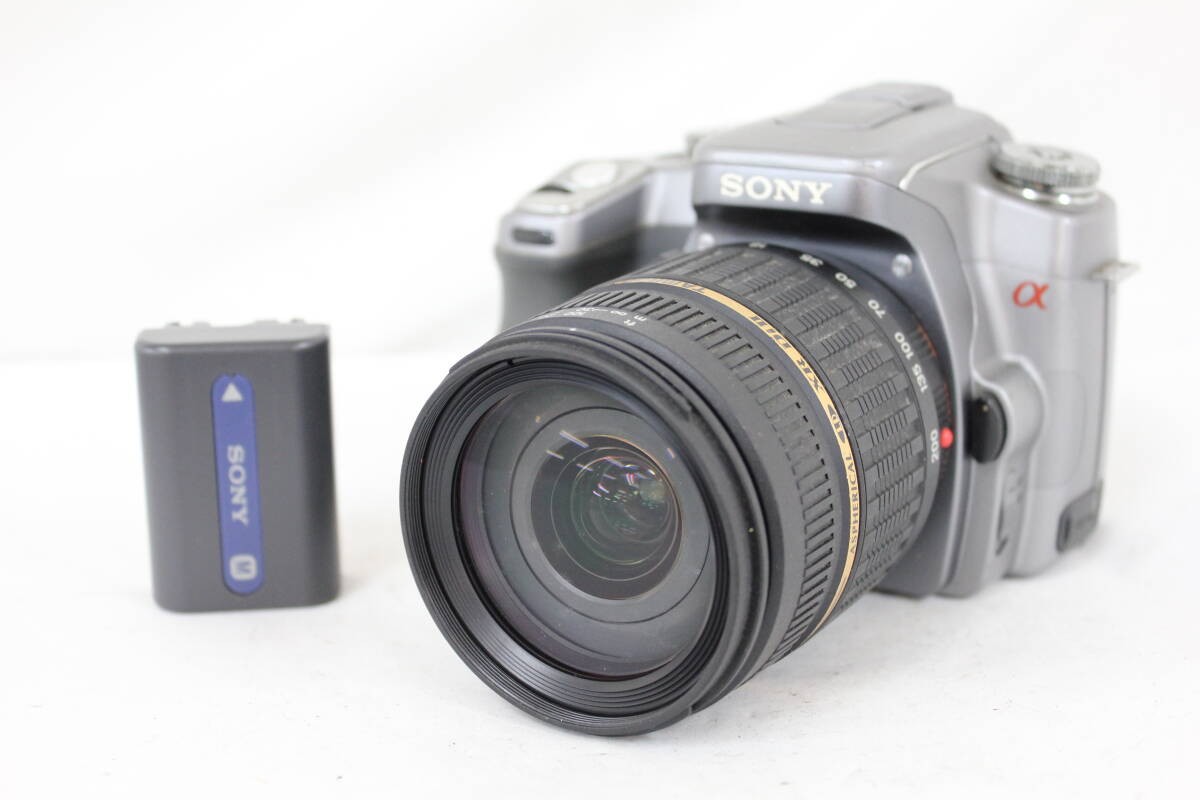 SONY α100 DSLR-A100／TAMRON 18-200 XR DiⅡ Sony α DSLR-A100 with Tamron XR DiII AF 18-200mm F3.5-6.3 Lens and