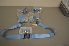 1965 1966 1967 1968 Mustang Light Blue Lap Seat Belts Set Of 5 W Hardware 2863 1965 1966 1967 1968 Mustang Light Blue Lap Seat Belts Set Of 5 W Hardware 2863