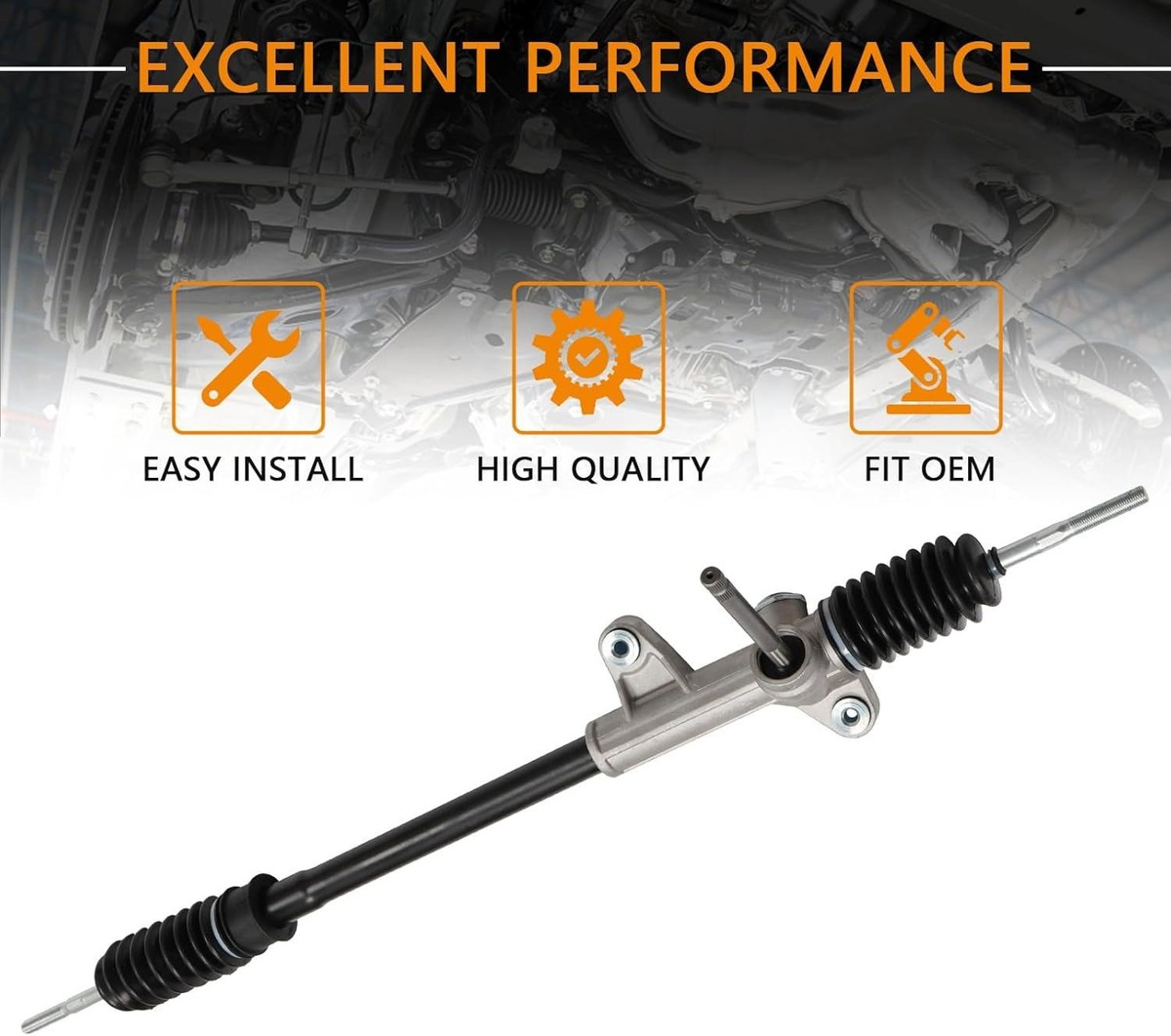 DRIVESTAR Manual Steering Rack & Pinion Assembly for 1996-2000