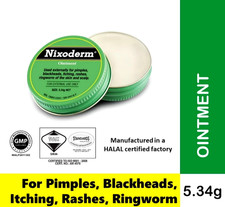 3x Nixoderm Ointment 5.34g EXP: Aug 2030 Cream for Dry, Itchy  Irritated Skin