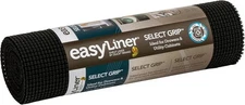 Duck Brand Select Grip Easy Liner Shelf and Drawer 12-Inch x 10 Feet, Black 