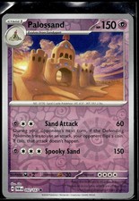 Palossand 092/167 Common Twilight Masquerade Pokemon Reverse Holo Lightly Played