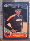 1986 Fleer Nolan Ryan #310 Houston Astros HOF Vintage Baseball Card