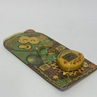 Rakuraku Dinokun Virtual Pet Electronic Keychain Toy Gold 1997 TK-910 — photo 3