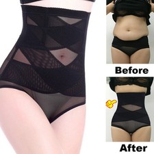 Lady High Waist Slimming Tummy Control Knickers Body Shaper Briefs Underwear