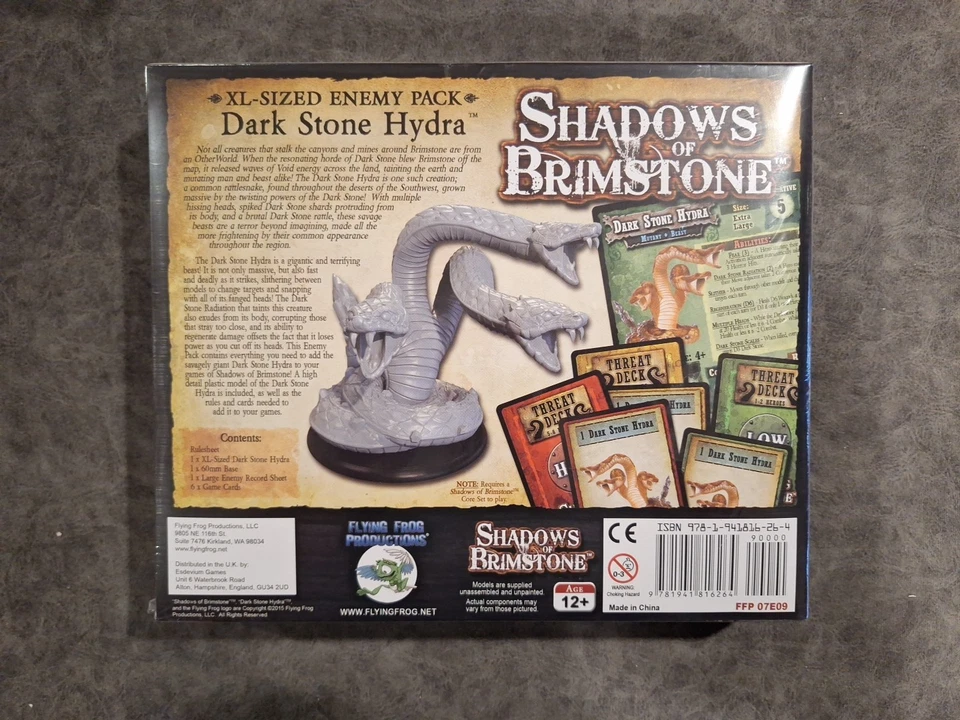 Shadows of Brimstone - Dark Stone Hydra Enemy Pack XL - NUEVO Foto 2 de 2