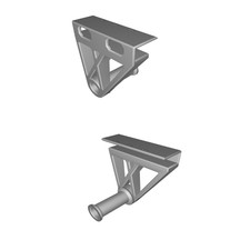 Supporto Porta Bobina Filamento per Libreria IKEA Billy Accessorio Stampante