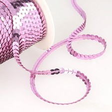 5/10/80 METERS Sequin Trim 5mm Lace Non-elastic White Black