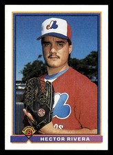 Hector Rivera 1991 Bowman #444 Montreal Expos BASEBALL *082