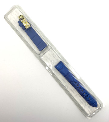 Glashutte Original 16mm x 14mm Blue Alligator Watch Strap Band New Authentic OEM