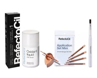 Refectocil Eyebrow Tint Black Kit