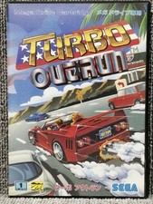 SEGA MD Soft Turbo Outrun Used
