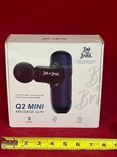 NEW BOB AND BRAD Q2 MINI MASSAGE GUN-MUSCLE PAIN RELIEF-ATHLETES- FACTORY SEALED