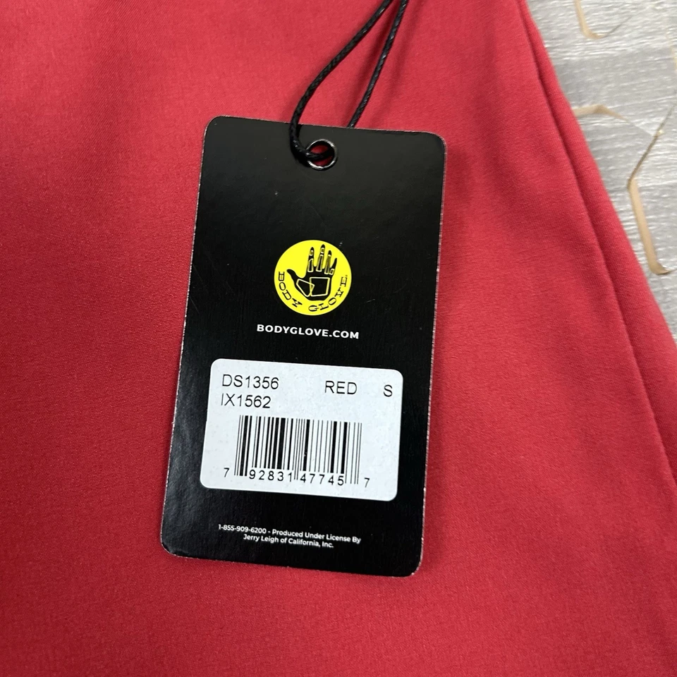 Body Glove Forro Cómodo Tabla Corta Para Hombre Talla Pequeña 7" Rojo Surf Trunks $40 Foto 2 de 4