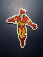 Captain Pollution Embroidered Iron-On Patch 5" Captain Planet Villain Fan Art