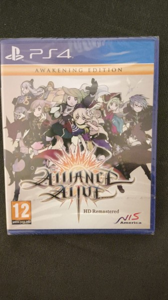 The ALLIANCE ALIVE HD Remastered AWAKENING EDITION - PS4 PAL  - SEALED
