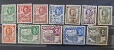 KGVI Somaliland Protectorate  1942 SG105s - SG116s Specimen Perfin Set - Fine MM