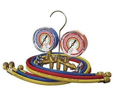 59136 2-Way Heavy Duty Brass 3-36 Inch Hoses and Standard 1/4 Inch Fittings