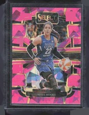 2024 Panini Select WNBA #15 Maya Moore Prizms Pink Ice
